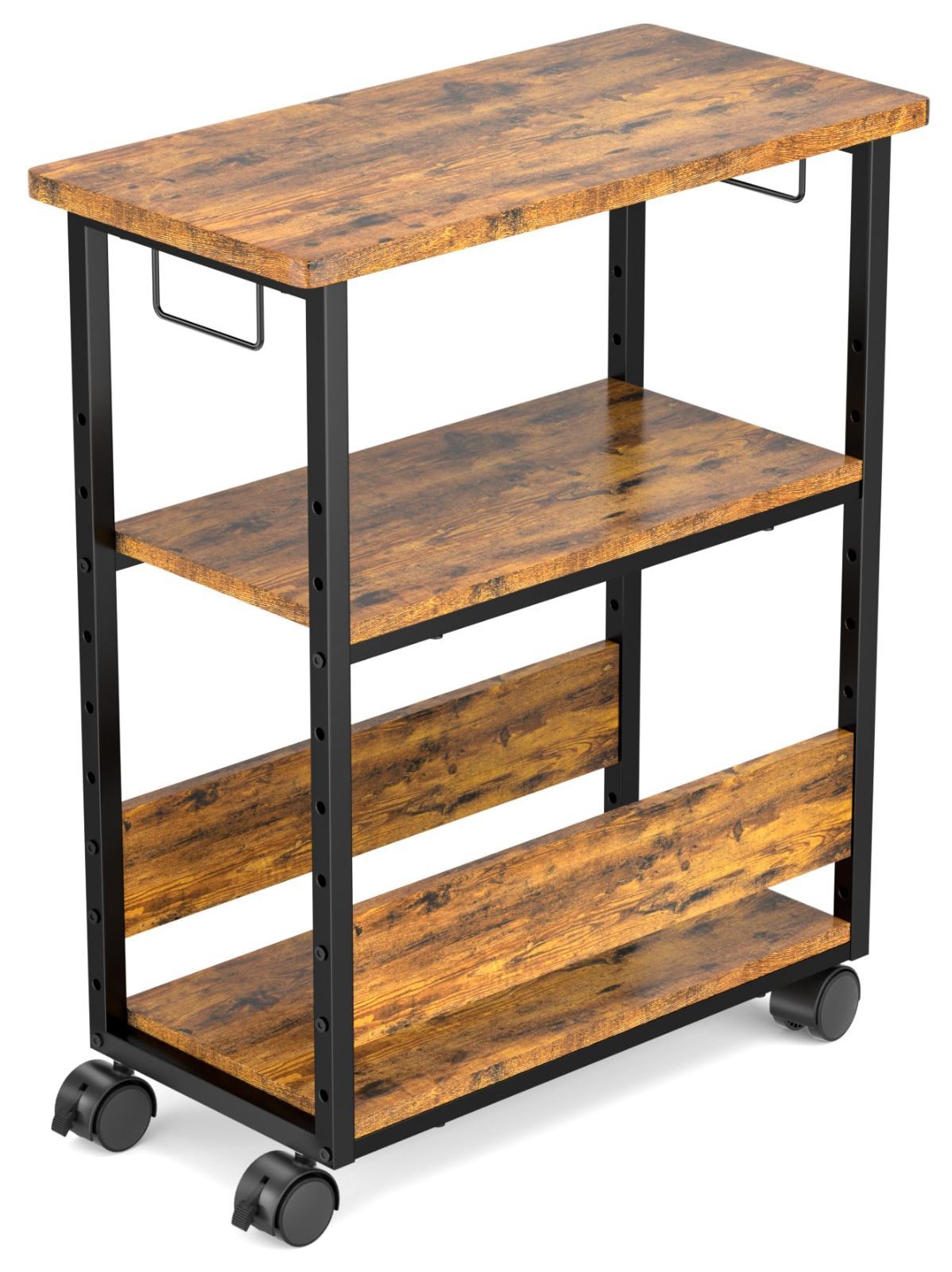 MIYOKI パソコンワゴン PCワゴン 複合機ラック CPUワゴン キャスター