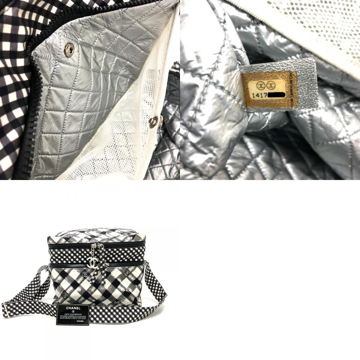 CHANEL シャネル ショルダーバッグ クーラーバッグ キャンバス - メルカリ 