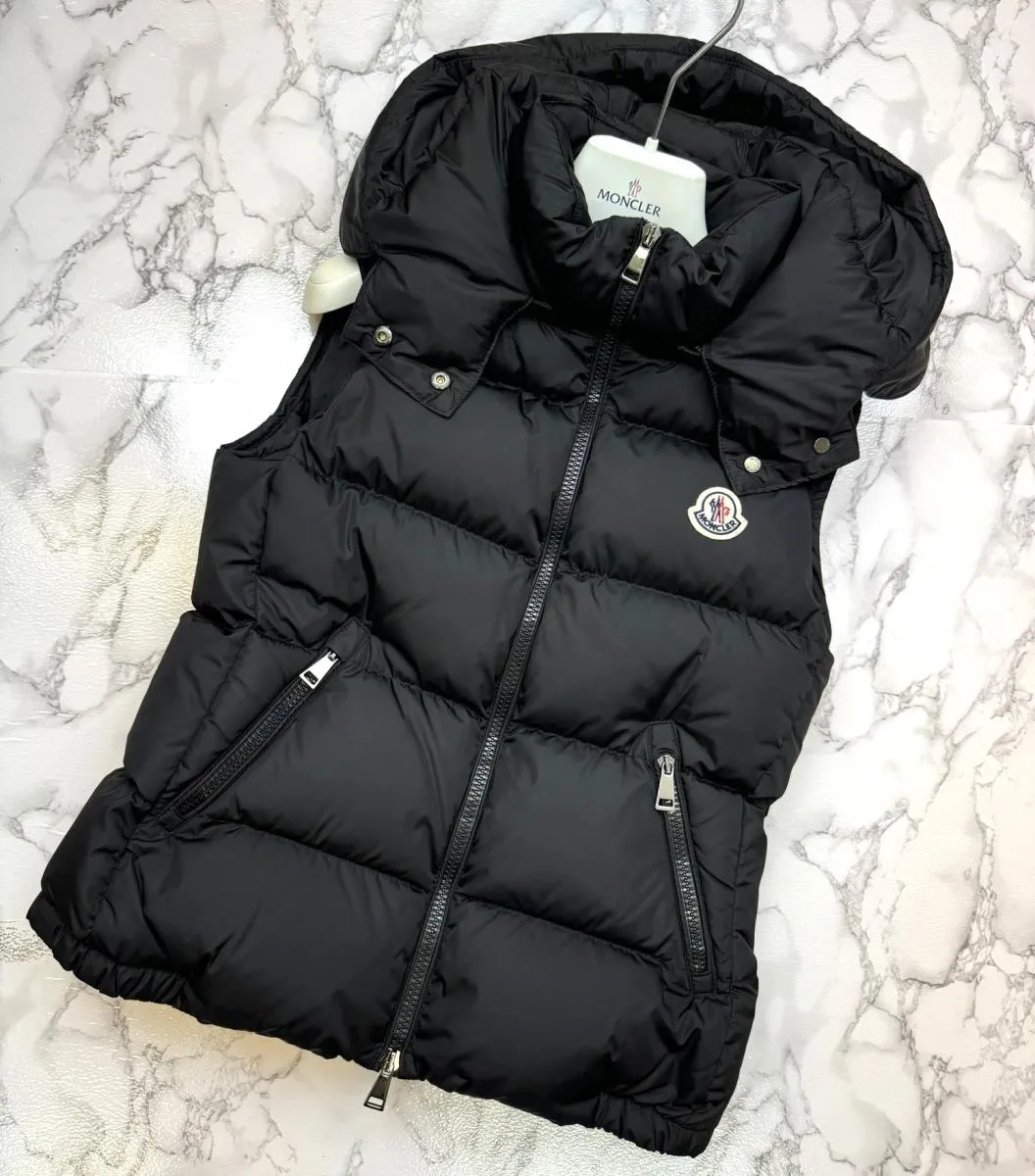 モンクレール★ダウンベスト★GALLINULE★ガリヌール★ブラック★00★正規 モンクレール☆ダウンベスト☆GALLINULE☆ガリヌール☆ブラック☆00☆正規
