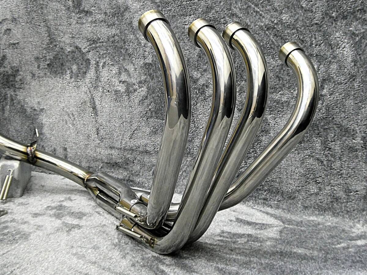 NC39 NC42 ナカノ42.7πマフラー ステンレスERアウター/ CB400SF関西 低