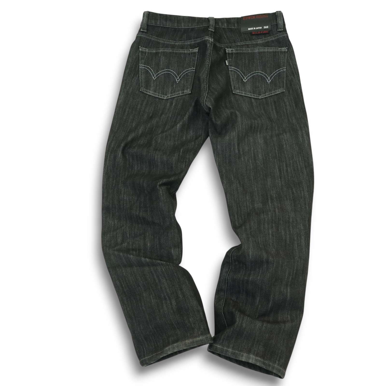 EDWIN 503 デニムパンツ 36x34 日本製 HONDAライダース暴風 EDWIN