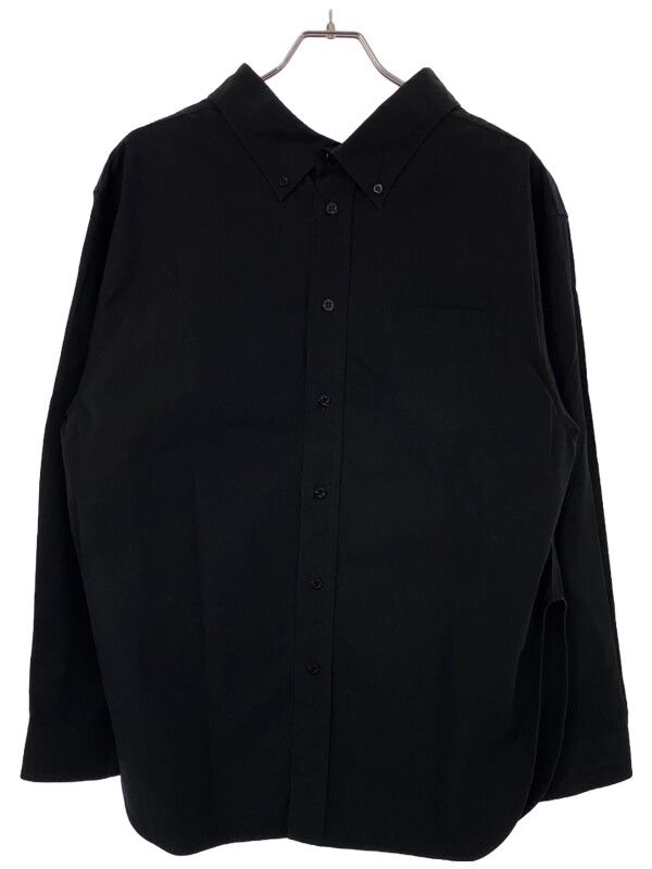 BALENCIAGA バレンシアガ 2018 Swing Collar Shirt ロゴ刺繍スウィング 