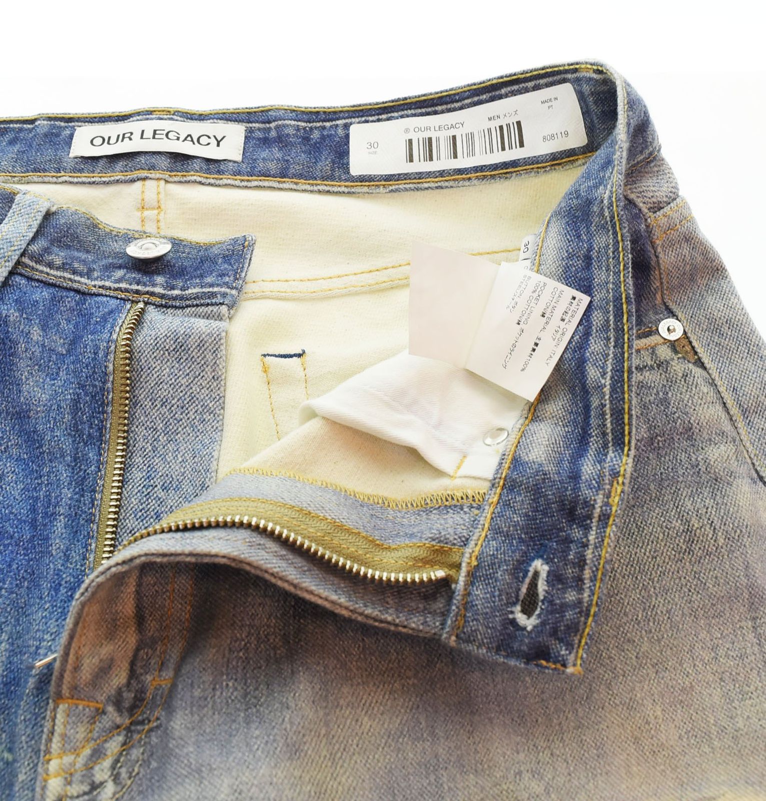 アワーレガシー OUR LEGACY THIRD CUT Digital Denim Printデニム 
