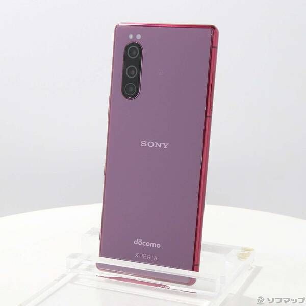 Xperia5 64GB SOー01M ブルー 中古 SIMロック解除済 新品同等 Sony