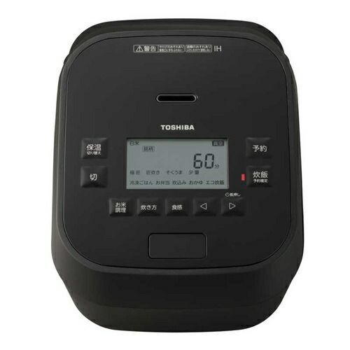 ジャー炊飯器 炎匠炊き 5.5合 グランブラック 東芝 RC-10 HGX K