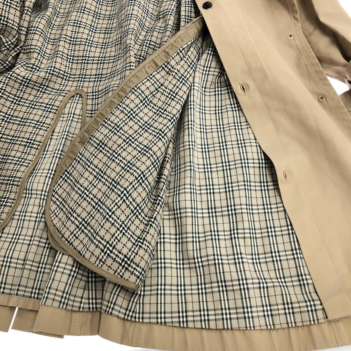 バーバリーブルーレーベル　ベージュ トレンチコート 38 BURBERRY BLUE LABEL バーバリーブルーレーベル トレンチコート