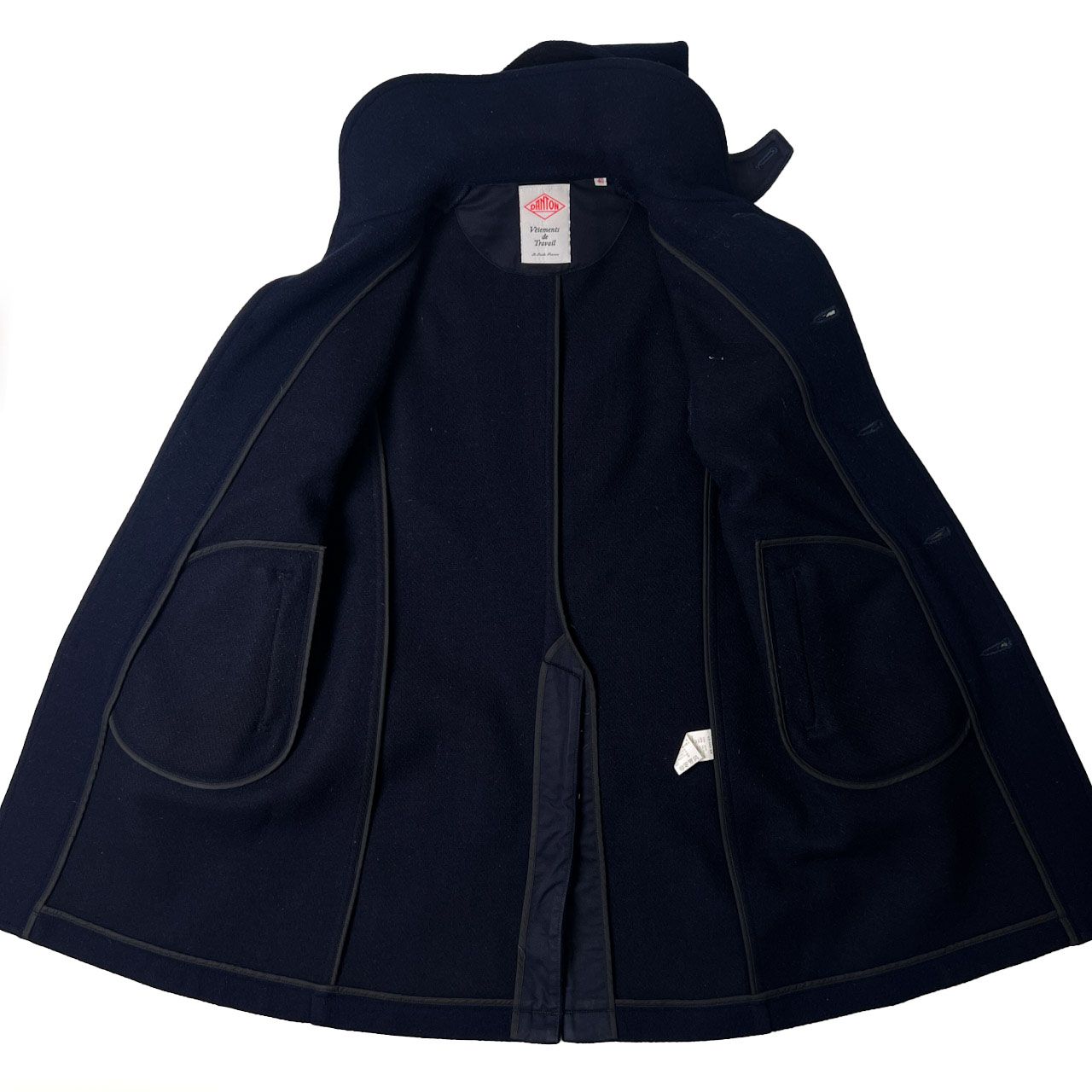 【大人気✨】DANTON ウールモッサコート くるみボタン ネイビー 40 フレディ アンド グロスター FREDY & GLOSTER 【DANTON/ダントン