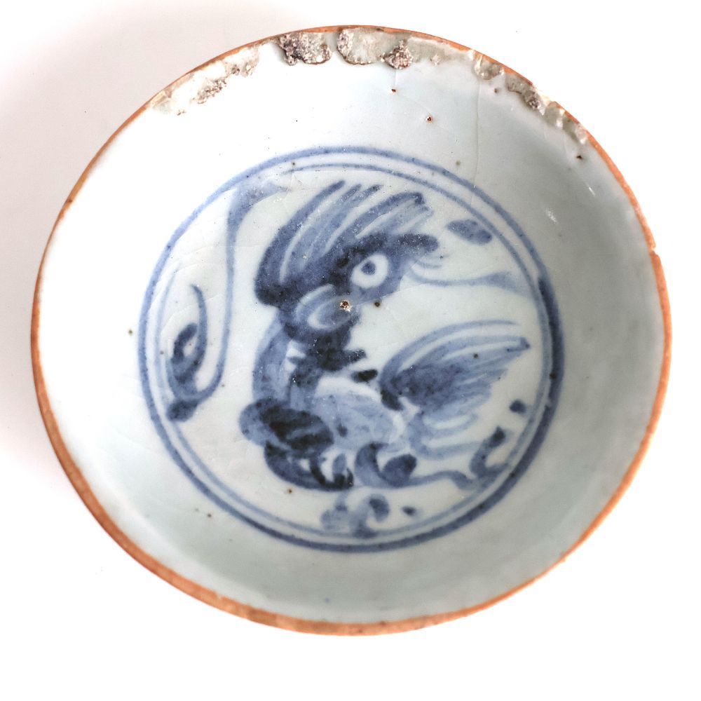 中国 明15世紀 染付絵替わり小皿 5枚組 送料無料 - メルカリ