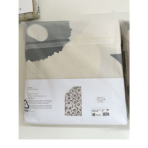 新品未使用 marimekkoマリメッコ Unikko デュベカバー 150x210cm 布団 