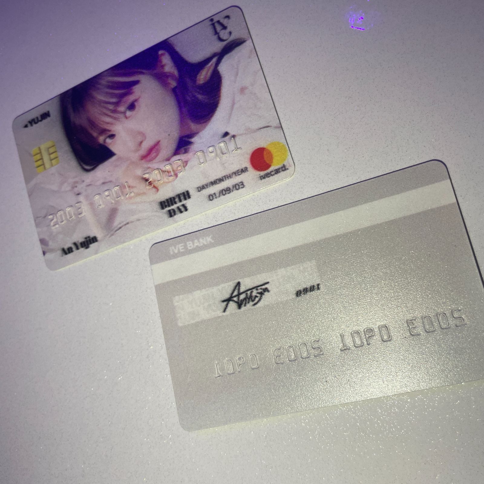 IVE ユジン 2023 センイルセット クレカ風PVCカード - メルカリ