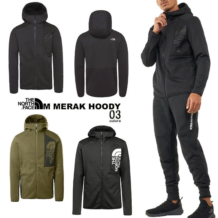 希少 THE NORTH FACE MERAK HOODY フルジップパーカー