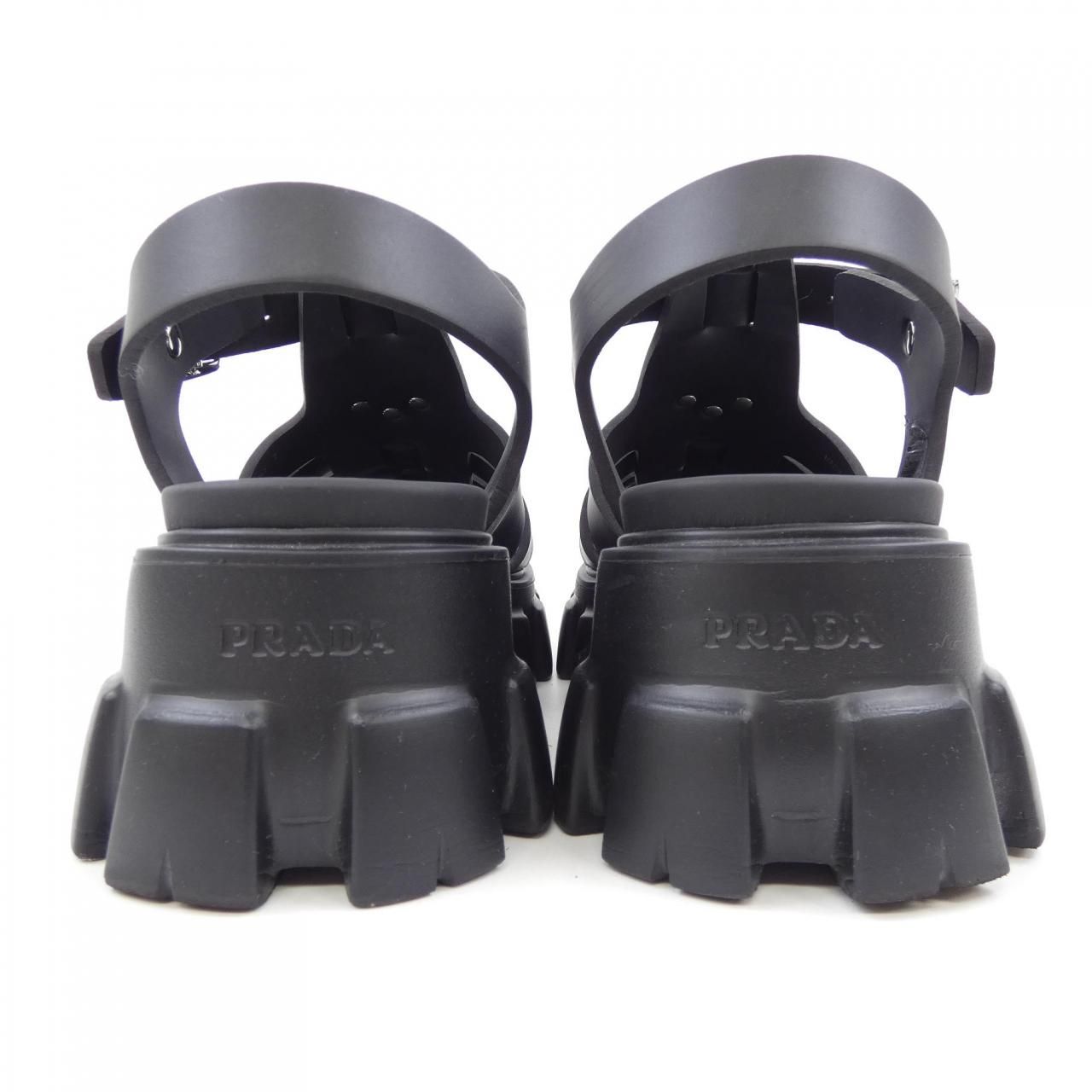 ラバーサンダル トライアングルロゴ