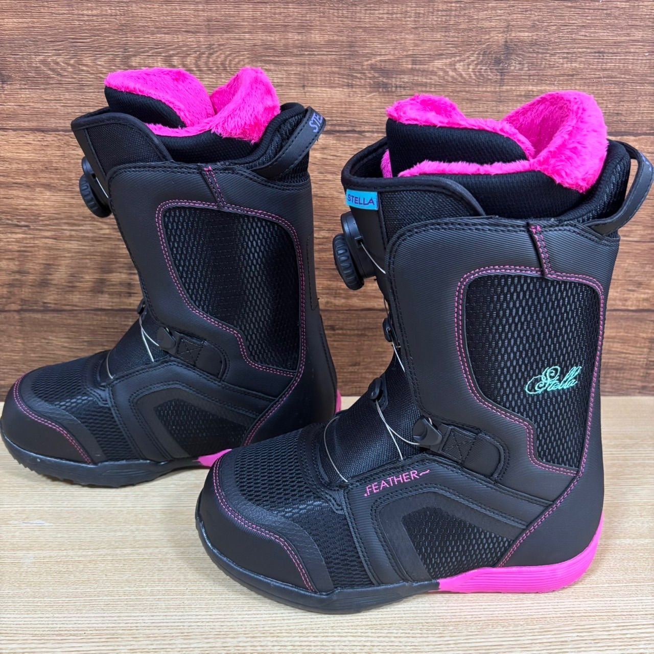STELLA ステラ レディース スノーボード ブーツ 24cm BOA ボア ダイヤル式 かわいい WHITEMONARCHHOTEL_COM