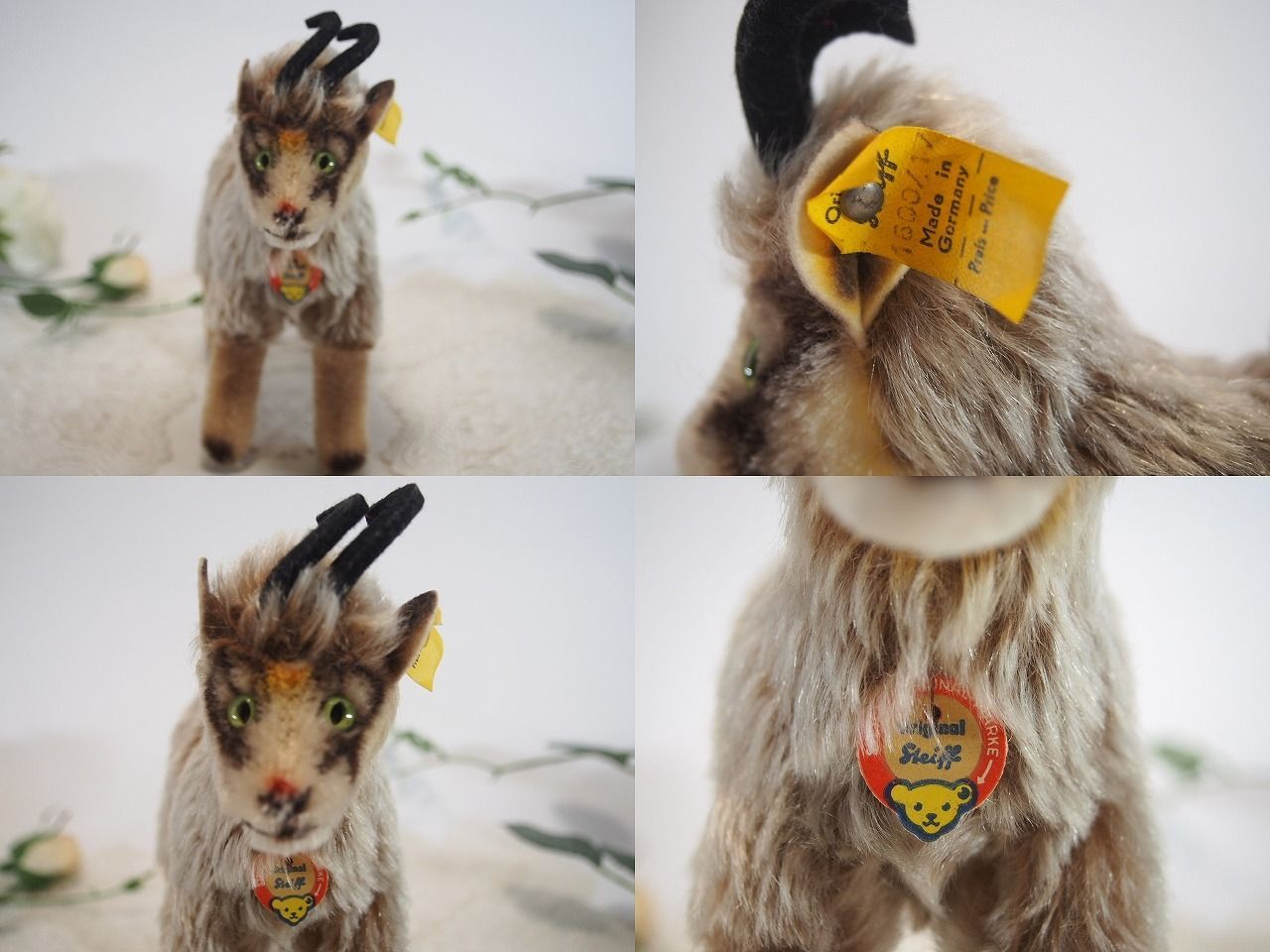 送料無料☆シュタイフ☆Chamois Buck オールID完品☆シャモア