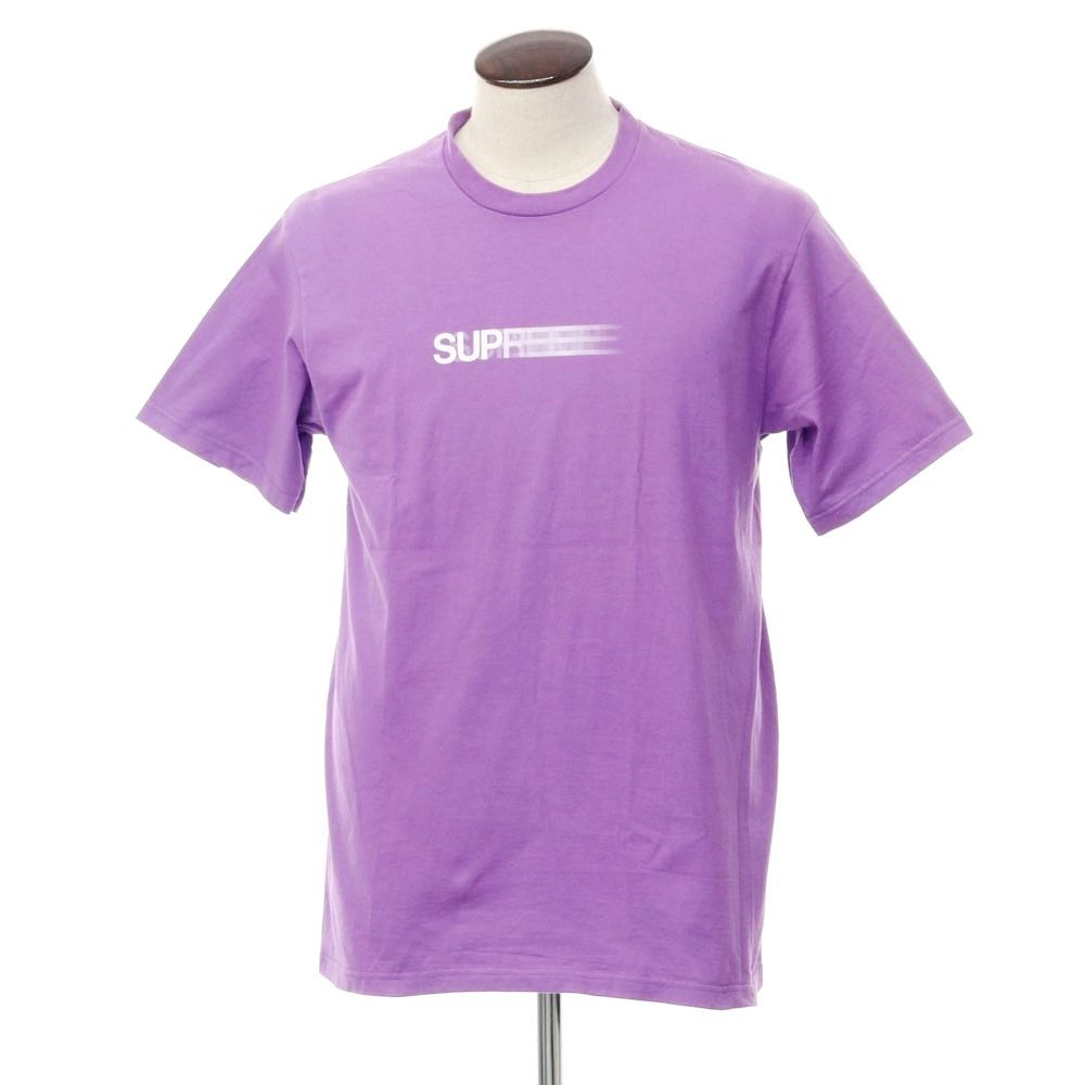 Supreme Motion Logo Tee Purple Large