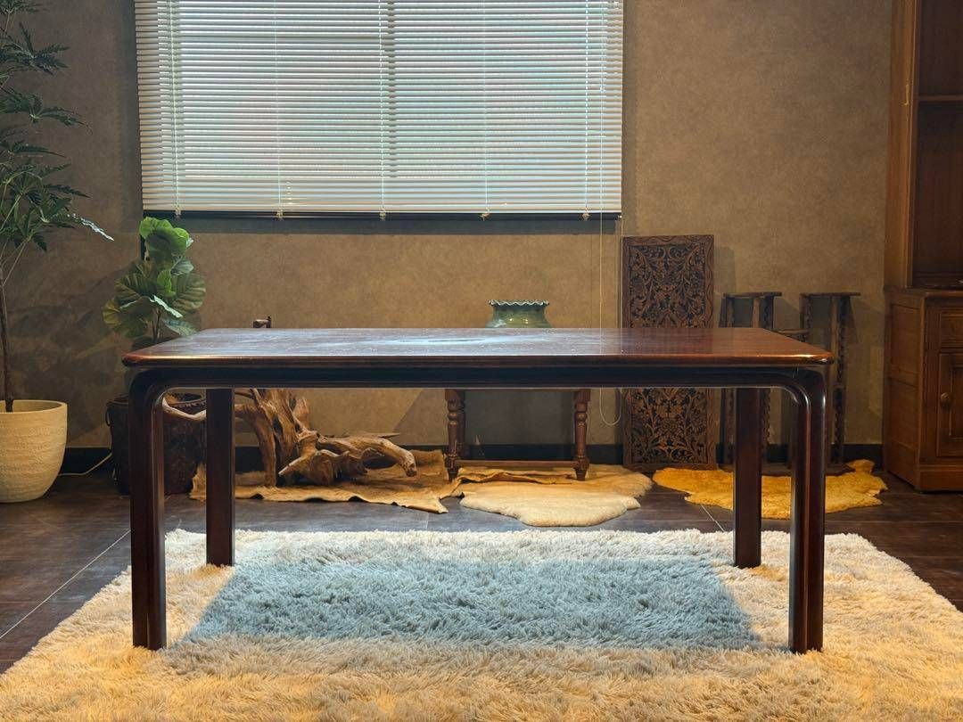 希少　日進木工　ダイニングテーブル　無垢材　レトロ　ヴィンテージ　日本製　SZ 希少 日進木工 ダイニングテーブル 無垢材 レトロ ヴィンテージ 日本製