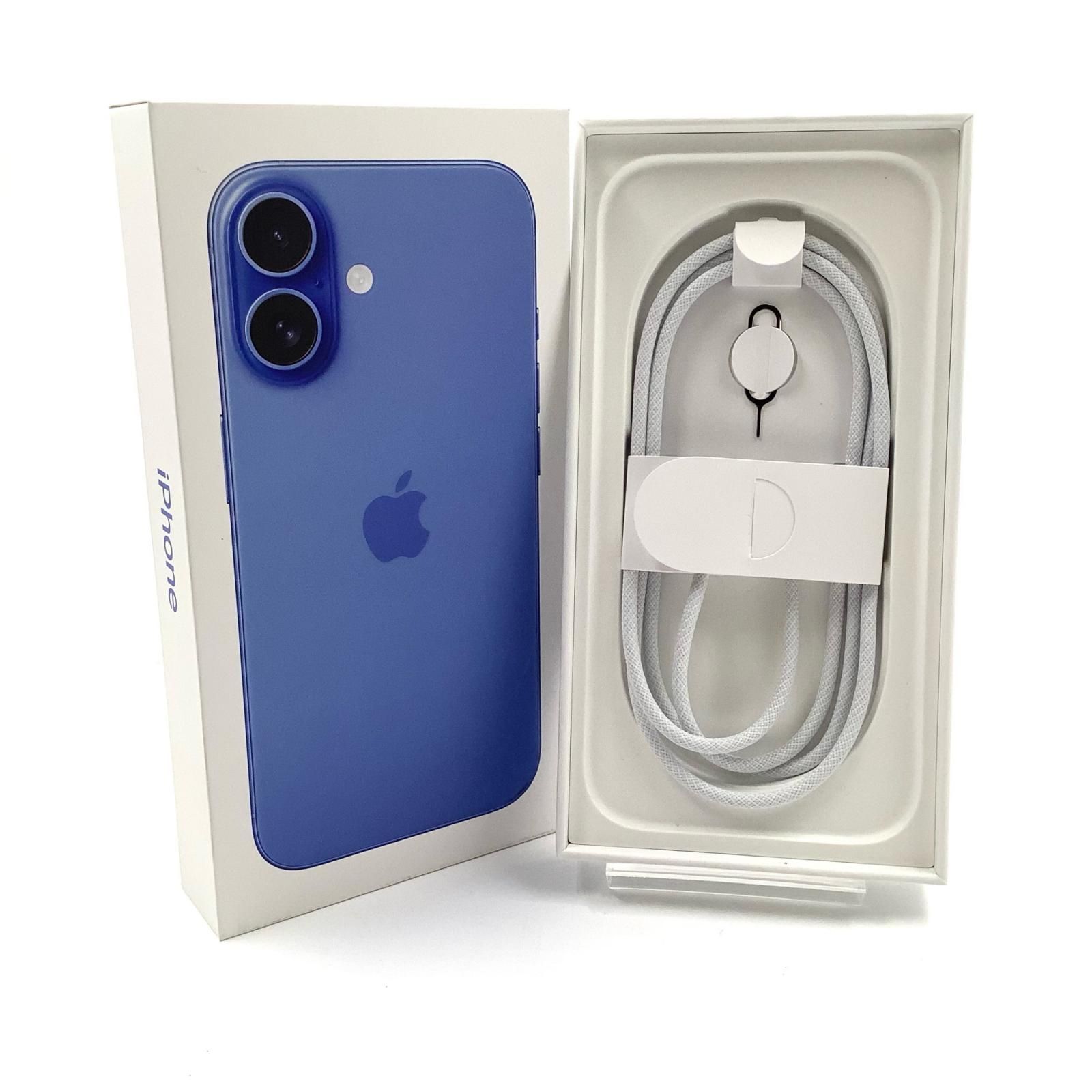ムスビー｜【バッテリー99%】iPhone 16 128GB ウルトラマリン SIM 