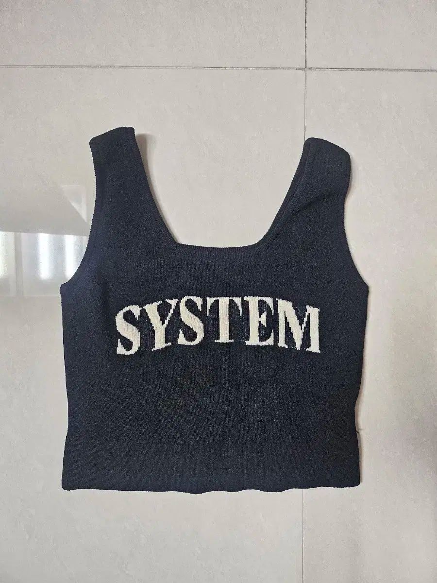 SYSTEM システム ニット ノースリーブ