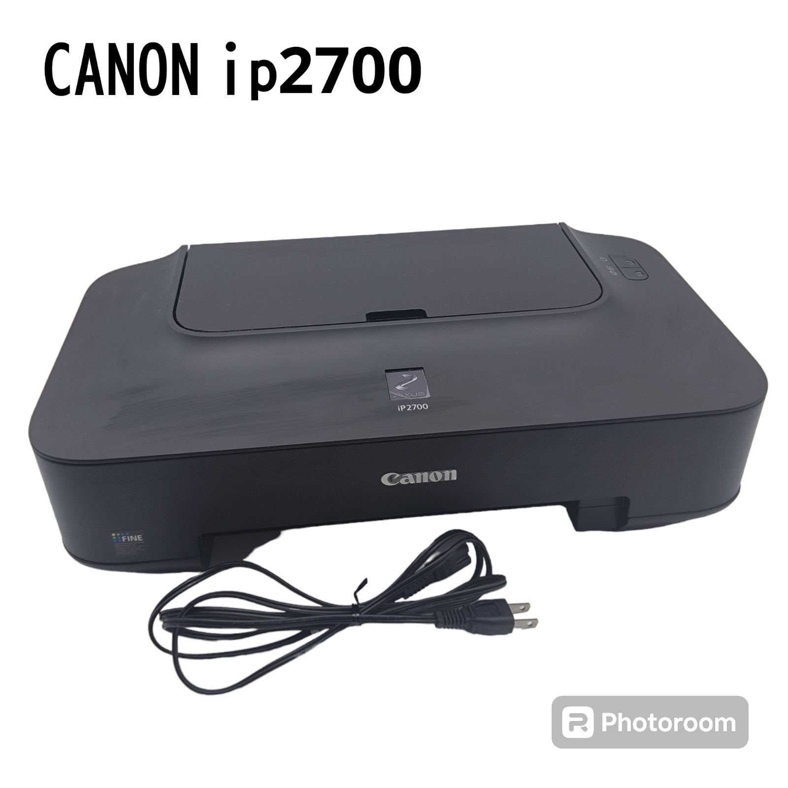 CANON キャノン　iP2700　インクジェットプリンター　動作未確認　電源入ります　ジャンク品　BC310 BC311　インク残量不明