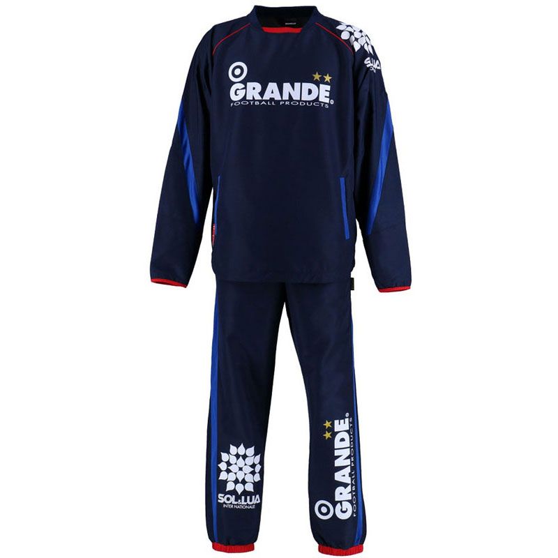 GRANDE.F.P グランデエフピー ウインドクロス ピステセットアップ フットサル ピステスーツ gfph16801-8785 8785 NVY BLU