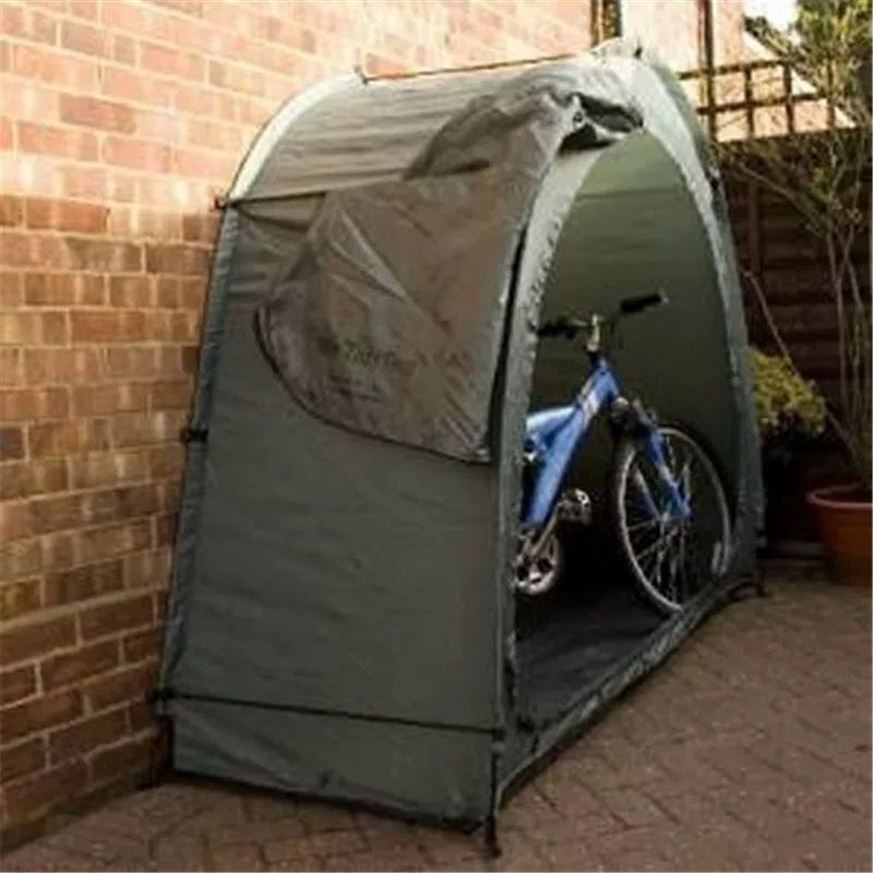 サイクルガレージ サイクルハウス 幅200cm 自転車置き場 物置 ガレージ 屋外 家庭用 自転車 バイク 収納 タイヤ置き場 倉庫 駐車場