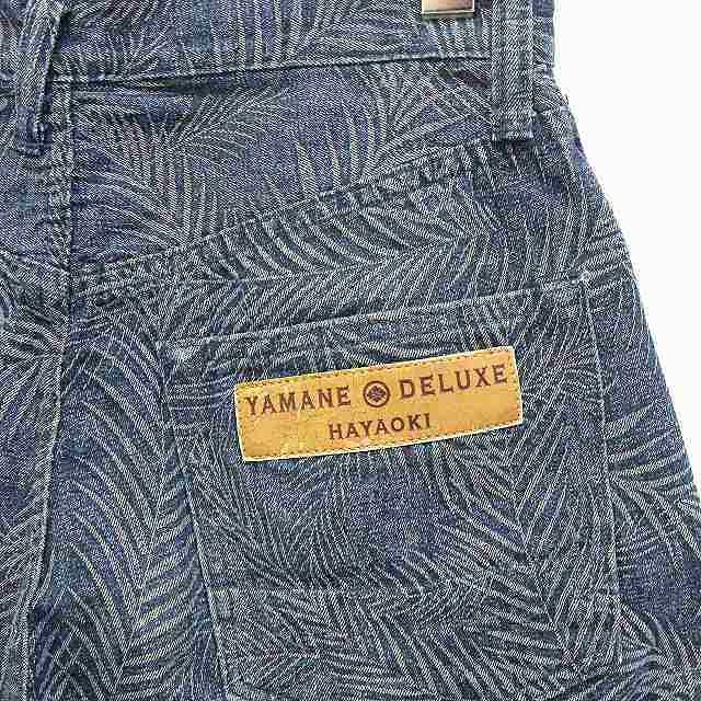 エヴィス ヤマネデラックスハヤオキ EVISU YAMANE DELUXE HAYAOKI ハーフパンツ デニム ボタニカル 柄 2 /Z - メルカリ