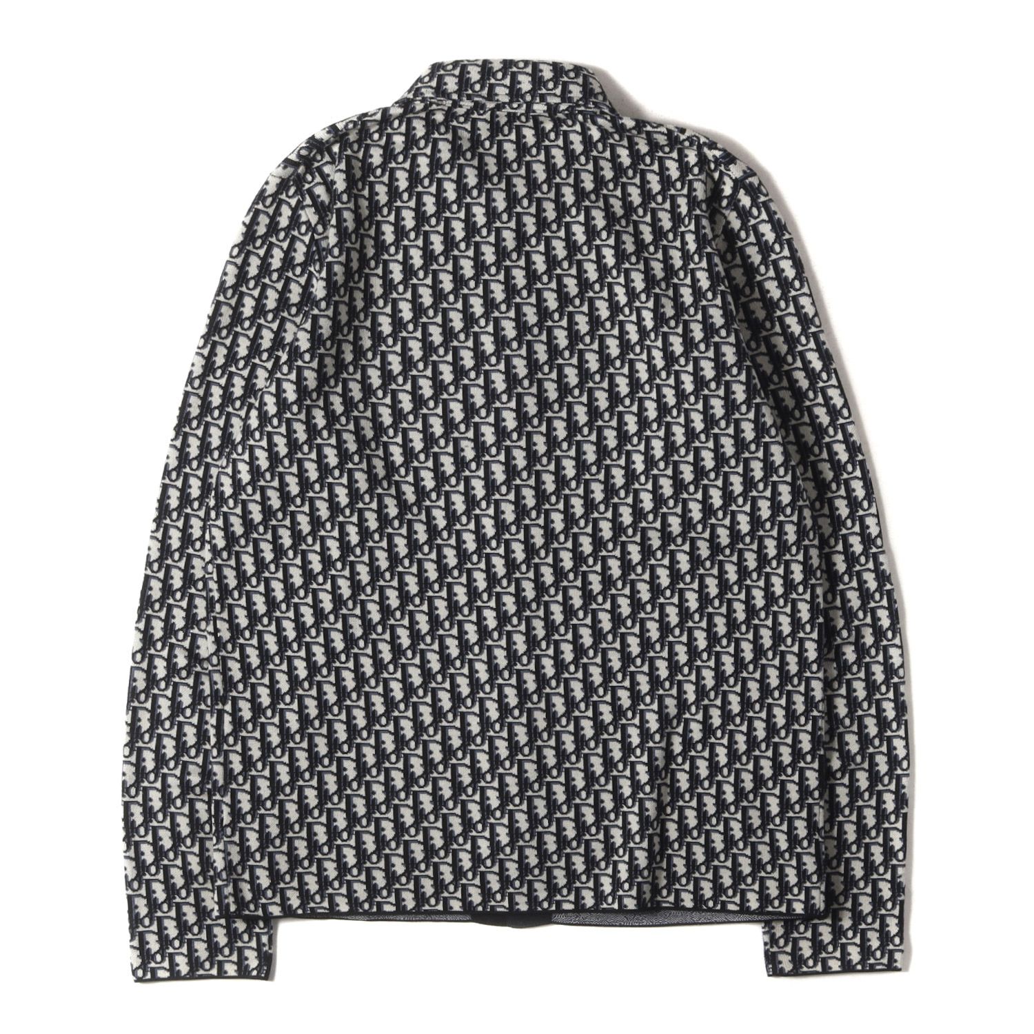 ディオールオム シャツ ニット 20SS オブリーク ジャガード コットン