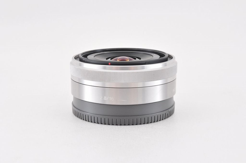 [美品]SONY E 2.8/16 単焦点レンズ　パンケーキレンズ Amazon.co.jp: SONY 単焦点レンズ E 16mm F2.8 ソニー Eマウント