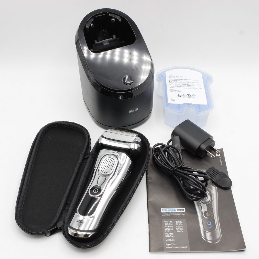 brown シリーズ9Pro 9295cc 洗浄液つき BRAUN Series 9 ブラウン シリーズ9 9295CC-P 専用洗浄液