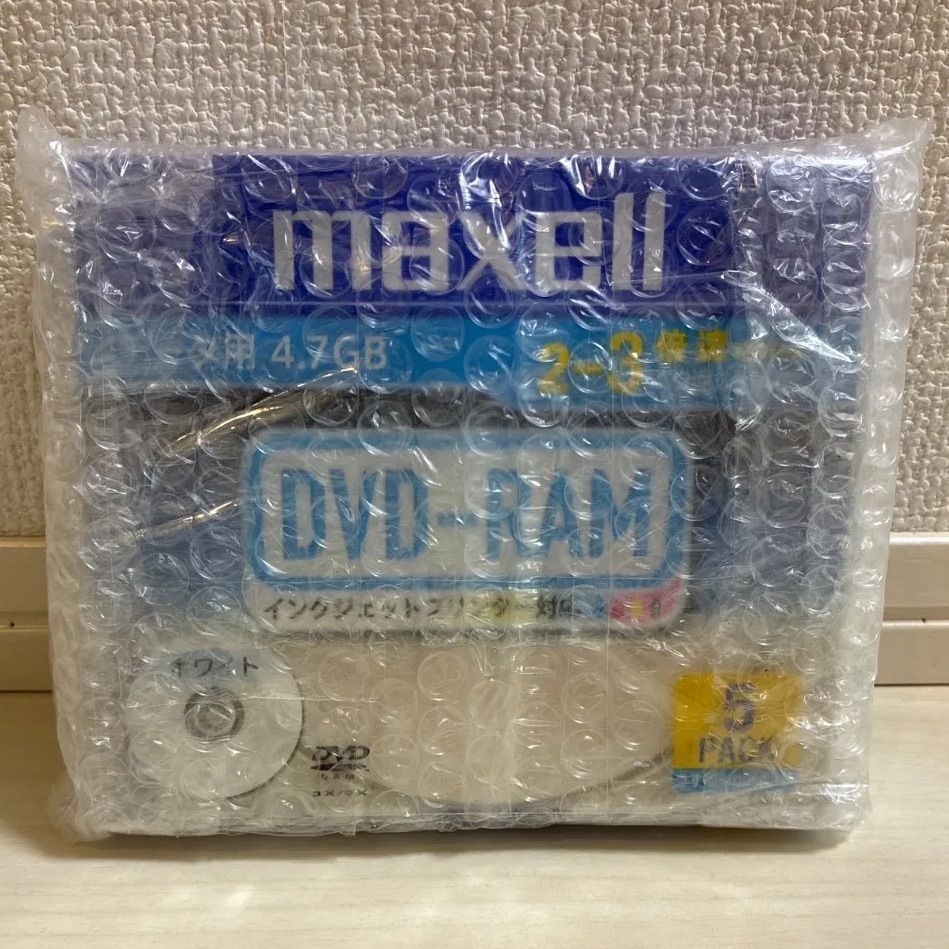 ◇新品未使用品◇maxell データ用 DVD-RAM 4.7GB 2-3倍速対応