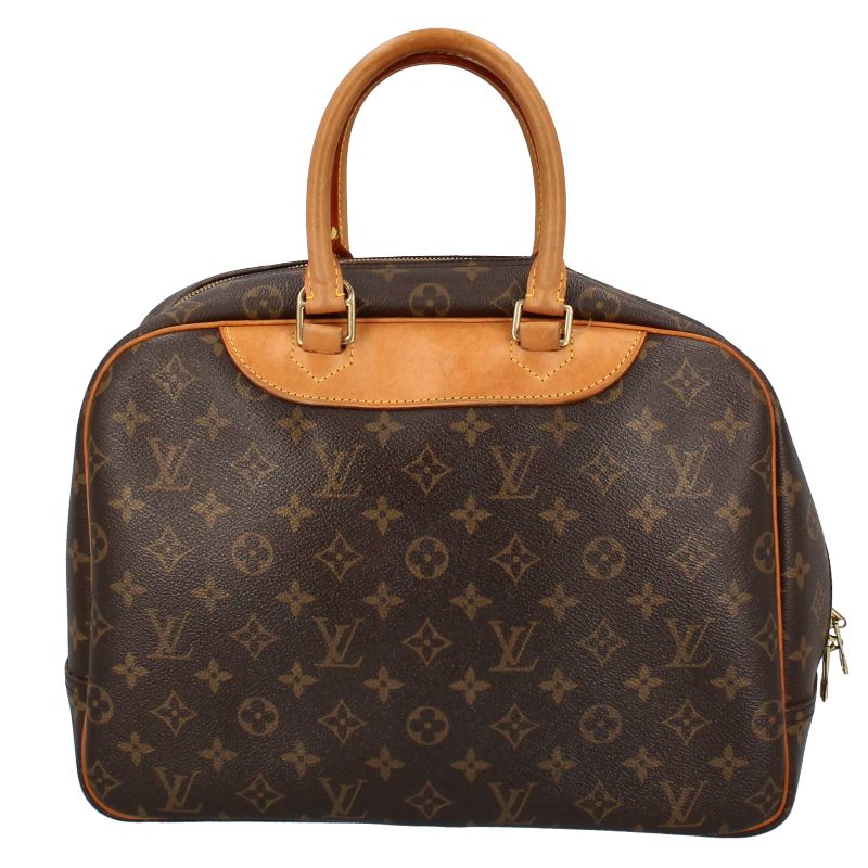 【中古】ルイ・ヴィトン モノグラム ドーヴィル ハンドバック 製造番号刻印前盤品 中古】ルイ・ヴィトン モノグラム ドーヴィル ハンドバック 製造番号