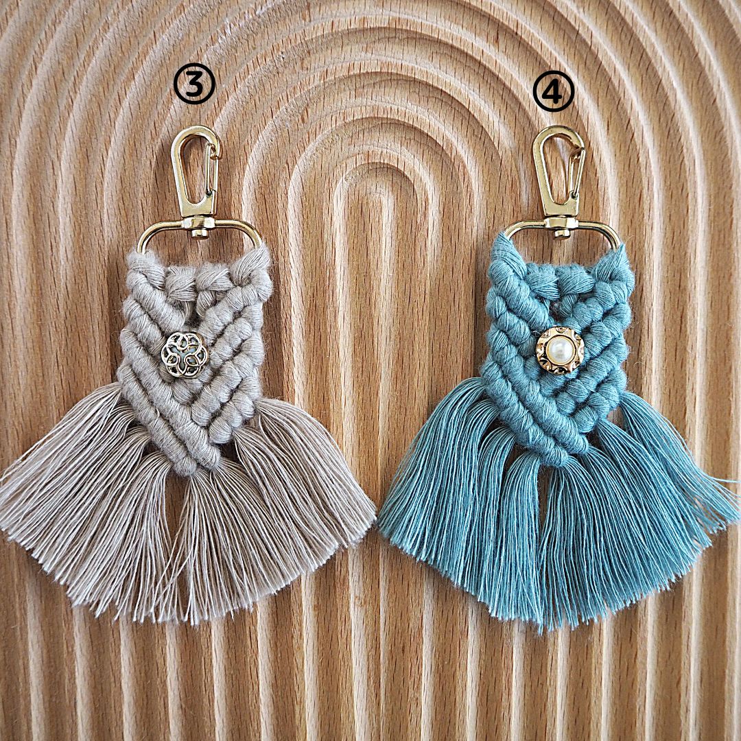 マクラメ キーホルダー - メルカリ