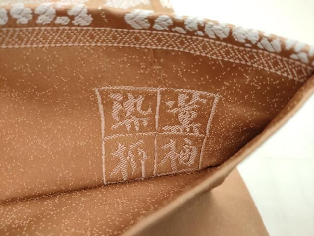 平和屋本店□極上 創業200年・7代目永治屋清左衛門 六通柄袋帯 唐織