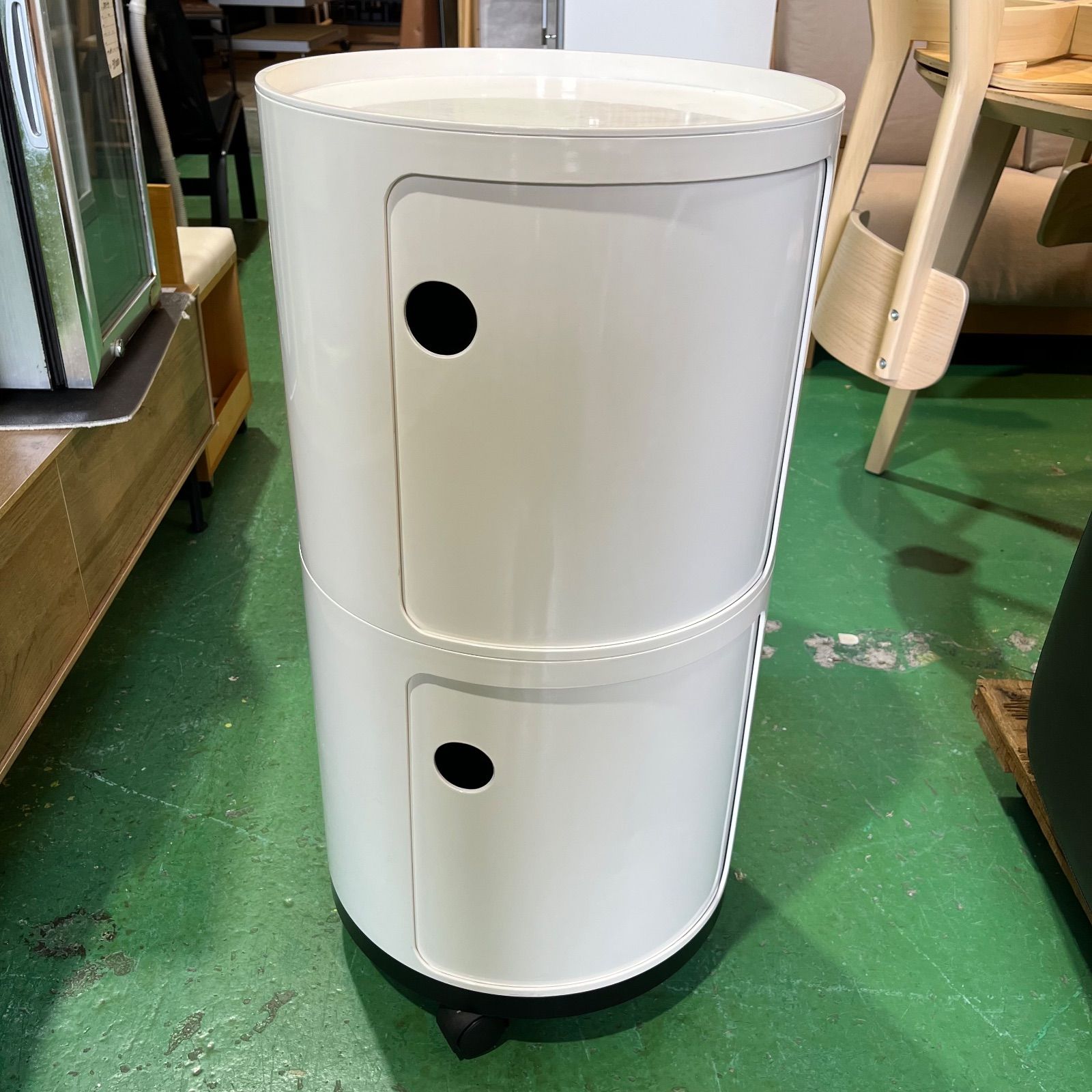 リプロダクト kartell カルテル COMPONIBILI コンポニビリ 3段 棚 シェルフ オシャレ家具