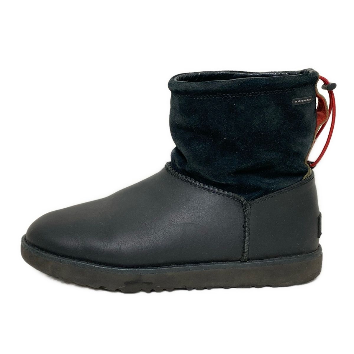 UGG アグ ショートブーツ 27 メンズ クラシック 1017229 黒 ムートン