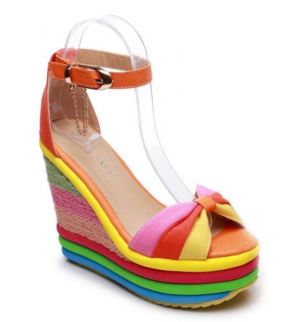 レインボーカラー ビタミンカラー ボヘミアン シューズ サンダル レディースサンダル 厚底サンダル ヒールサンダル 厚底 アンクルストラップ ベルト チャーム 脚長 かわいい きれいめ カジュアル おしゃれ お洒落 レトロ ラブリー キュート ガーリー 女っぽ 個性的 クール 種類17：ブルー/36 レインボーカラー ビタミンカラー ボヘミアン