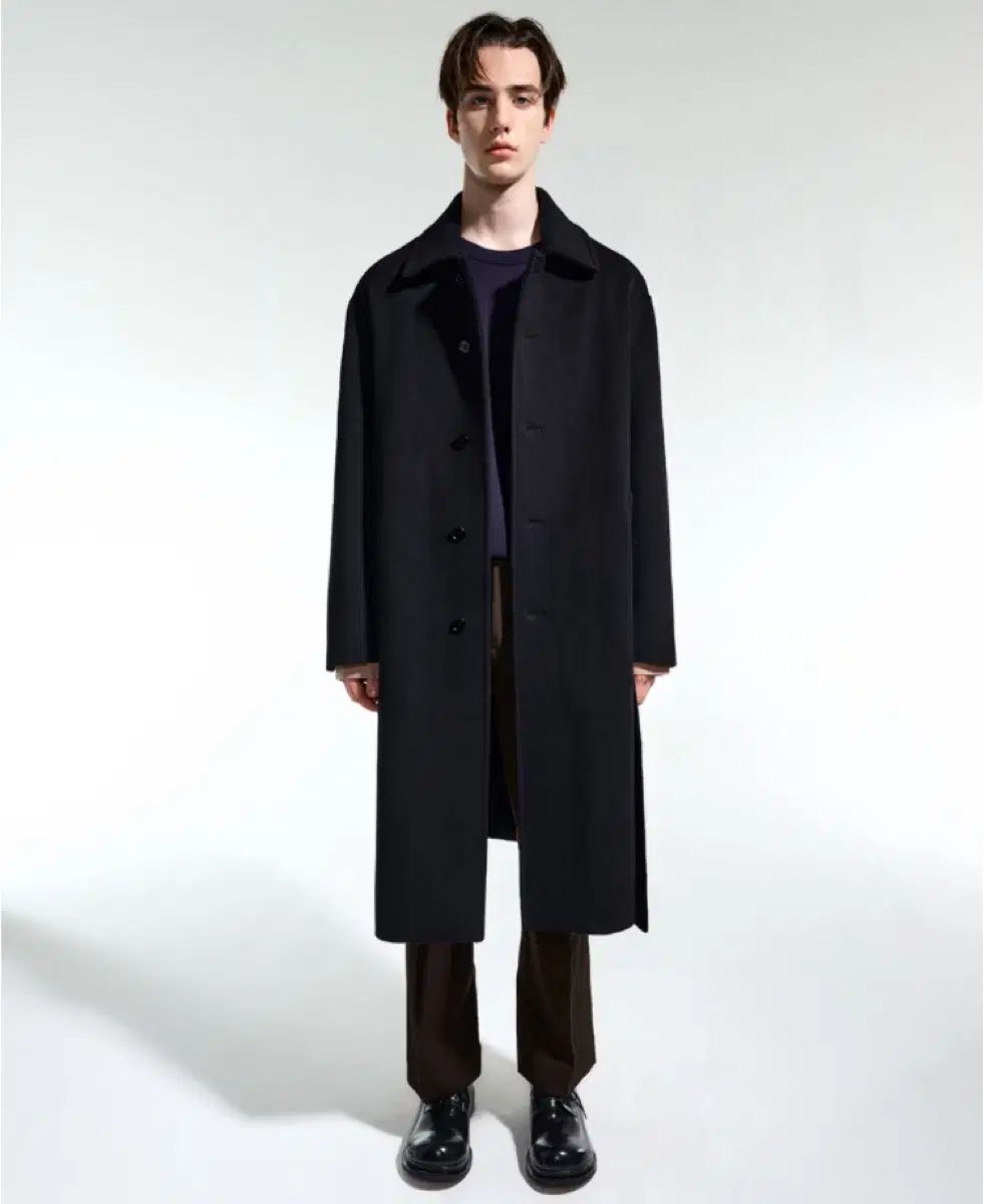 TNGT オーバーサイズ カシミア バルマカーン コート 100