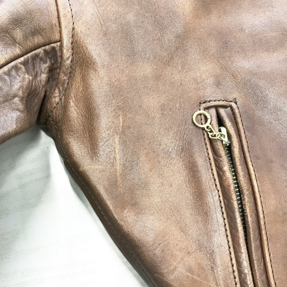 HAROLD'S GEAR レザージャケット ブラウン HAROLD'S GEAR ハロルズギア ブラウン レザージャケット 革