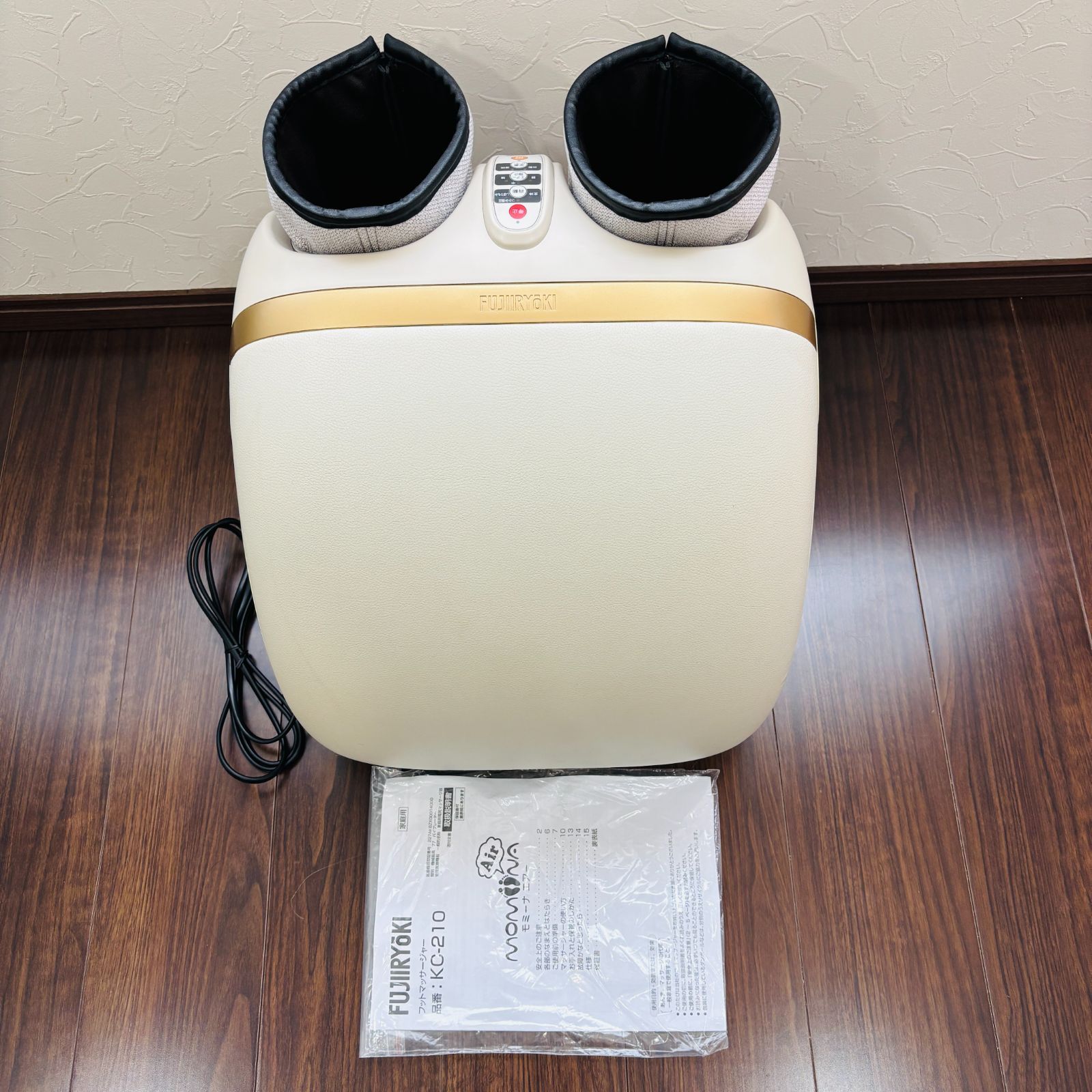 美品　KC-210 フジ医療器 モミーナエアー KC-210 フットマッサージャー 中古品