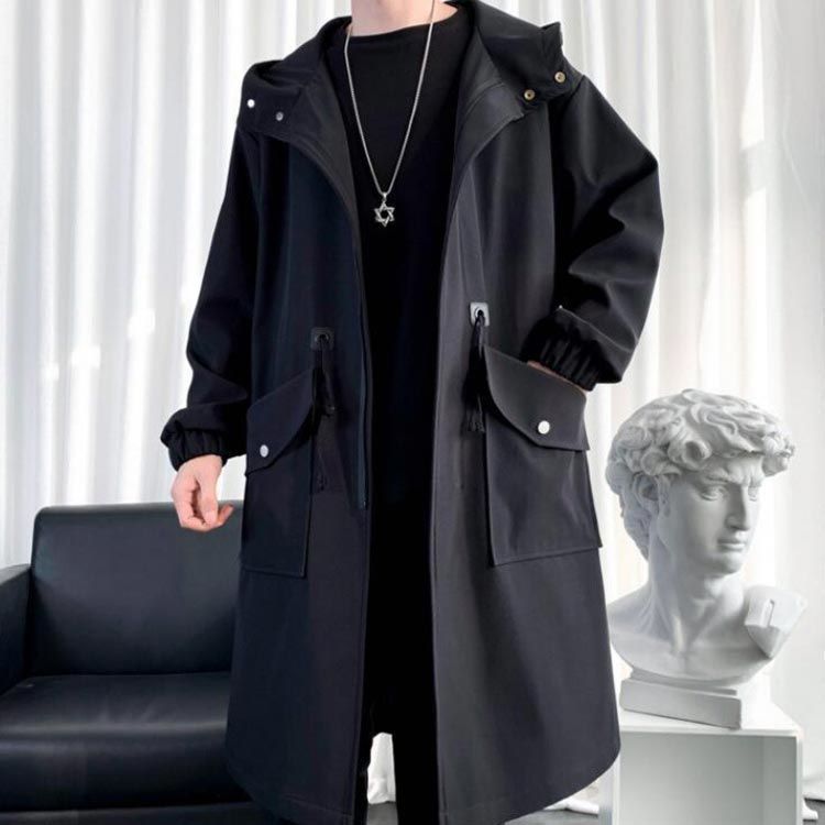 カジュアル ビジネス 冬 大きいサイズ アウター ミリタリージャケット ロングコート 秋服 トップス 秋 フード付き ミドル丈 メンズ ミリタリーコート 通学 モッズコート ゆったり ジャケット お cjfj144934