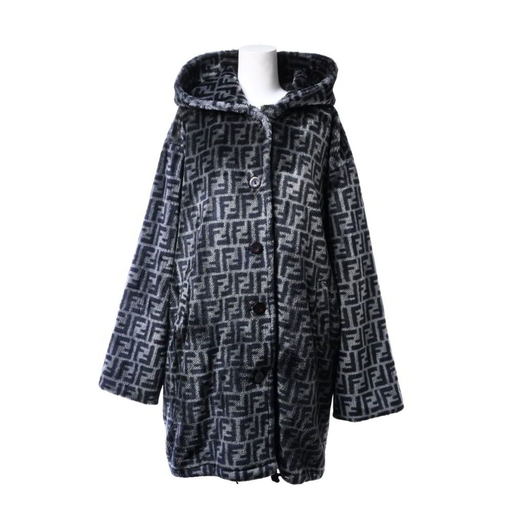 ★ FENDI イタリア製 ヴィンテージ ズッカ柄 ボアジャケット