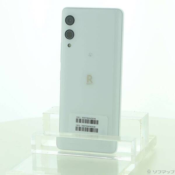 中古品〕 Rakuten Hand 5G 128GB ホワイト P780 楽天 SIMフリー