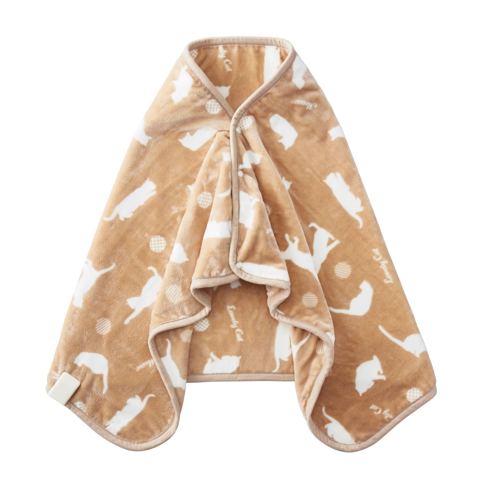 新着商品 猫柄ベージュ SB-H502 Bca 切り忘れ防止タイマー付き 70×140㎝ パーソナルサイズ 電気ひざ掛け 電気ブランケット あったか 洗える Sugibo スギボー