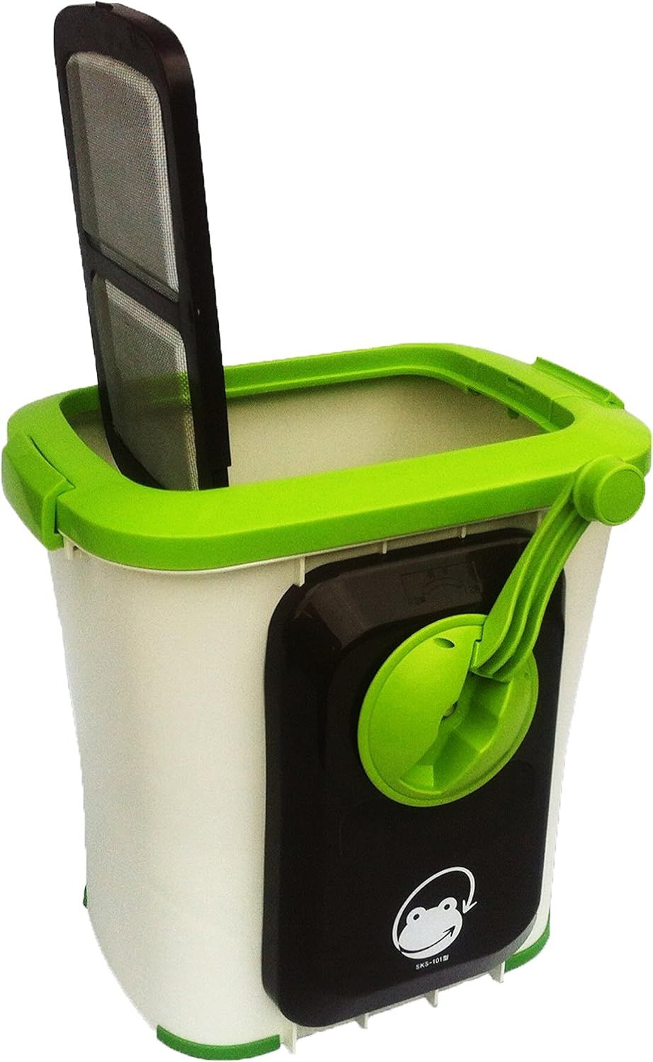 Amazonから発送 エコクリーン 家庭用 生ごみ処理機 自然にカエル S 基本セット 手動式