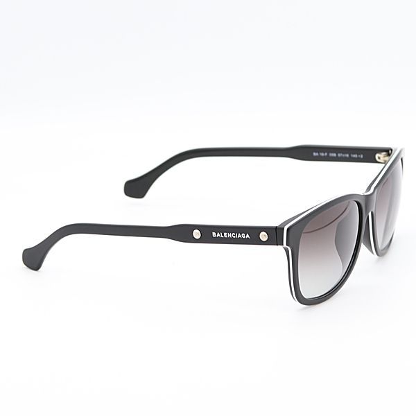 良品 ケース付き バレンシアガ BA 19-F 05B 57ロ16 145-2 ブラック