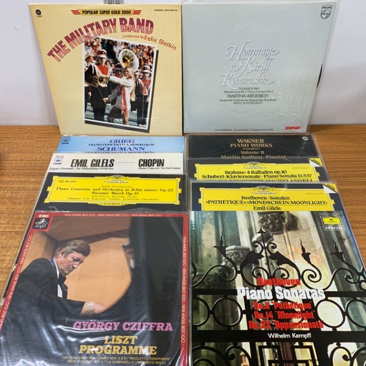 □02)【同梱不可】クラシックなどLPレコード まとめ売り約50点