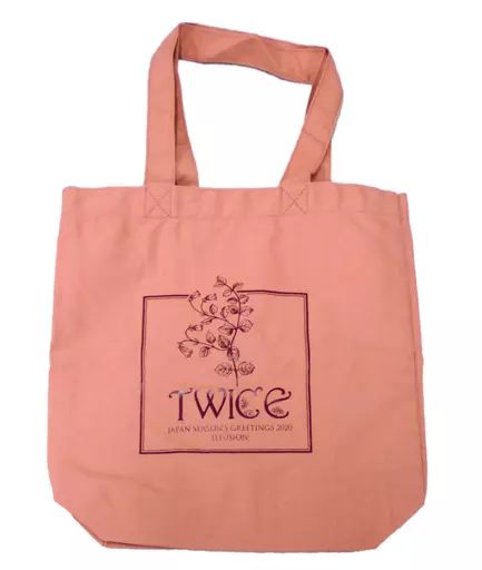 中古】バッグ(女性) TWICE トートバッグ(ピンク) 「TWICE JAPAN