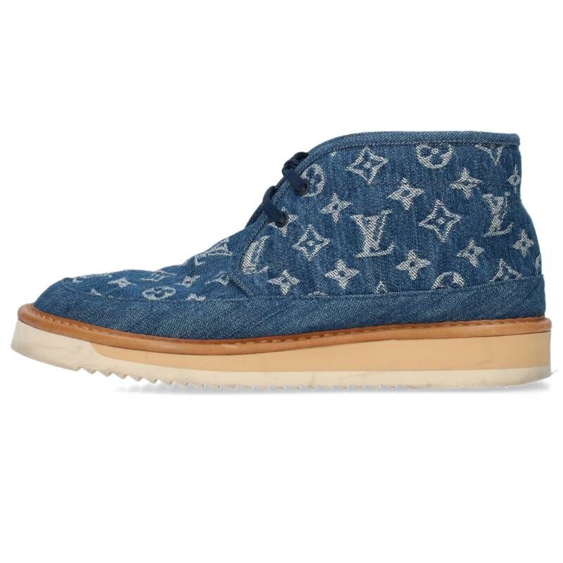ヴィトン　チャッカブーツ LOUIS VUITTON(ルイヴィトン) / チャッカブーツ/UK7/BLK/牛革