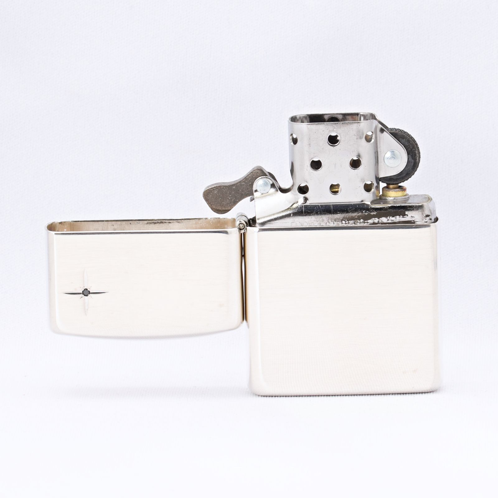 新品/未使用品】ZIPPO オイル ライター 天然石 ブラックダイヤ 入り 