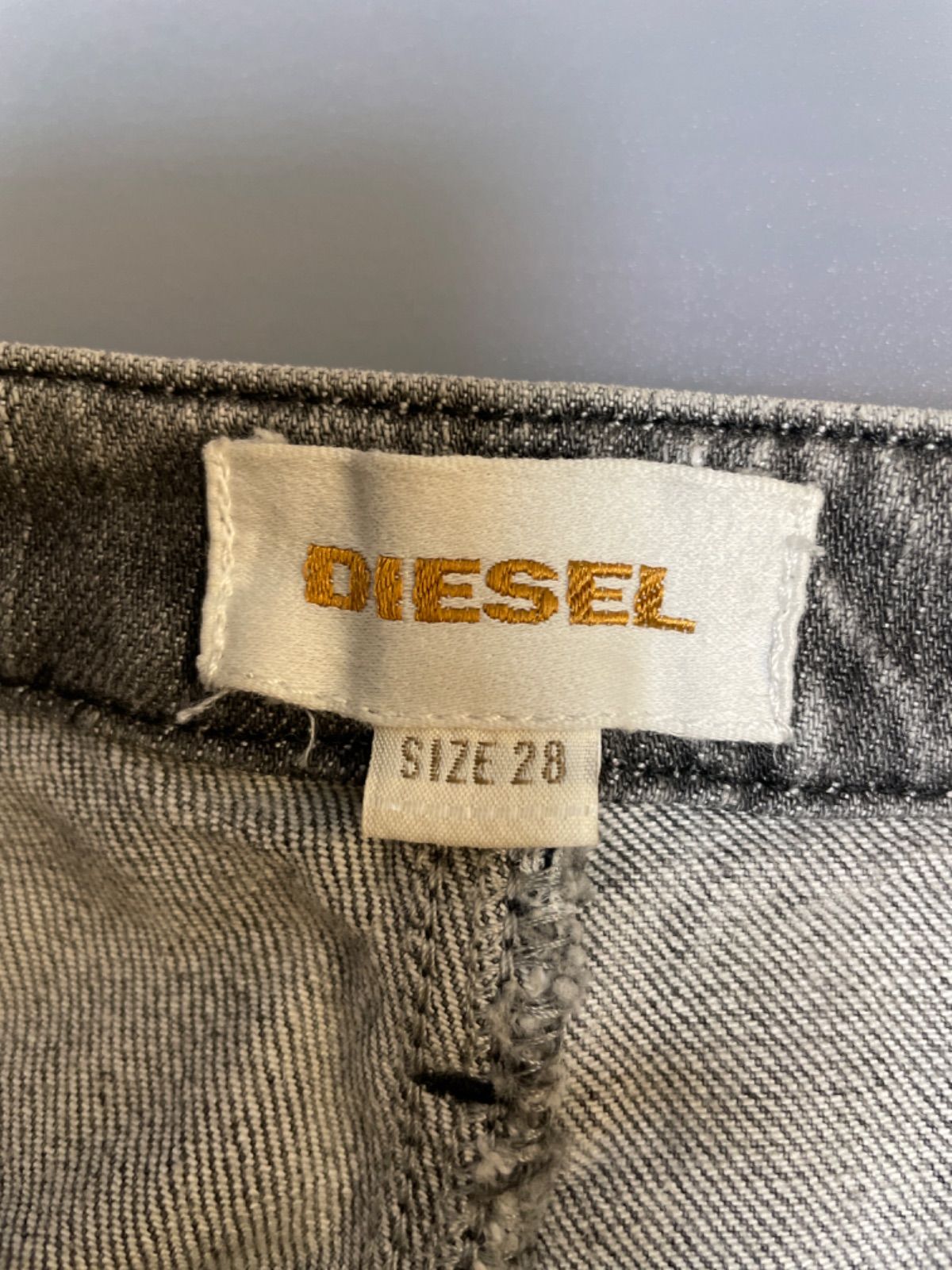 Y【E-6】DIESEL 28サイズ ショートパンツ ブラックジーンズ - メルカリ